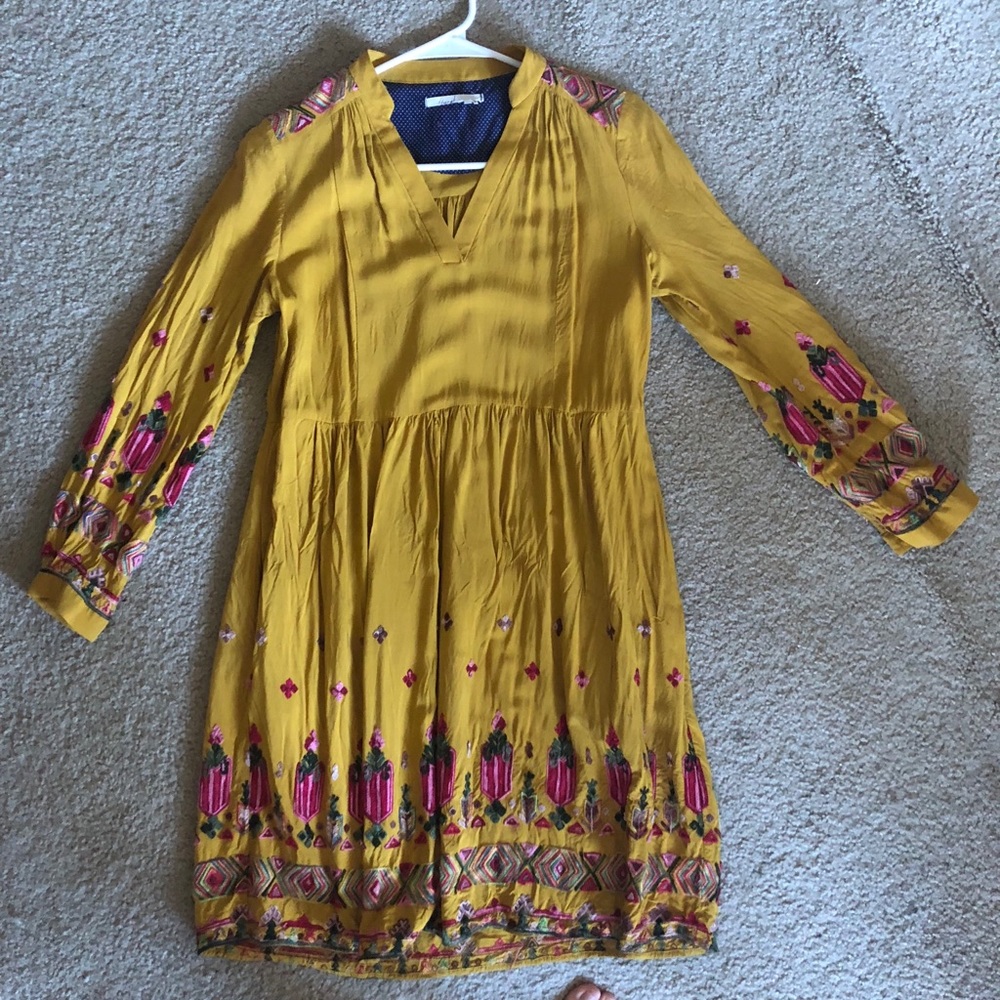 Anthropologie Floral Dress